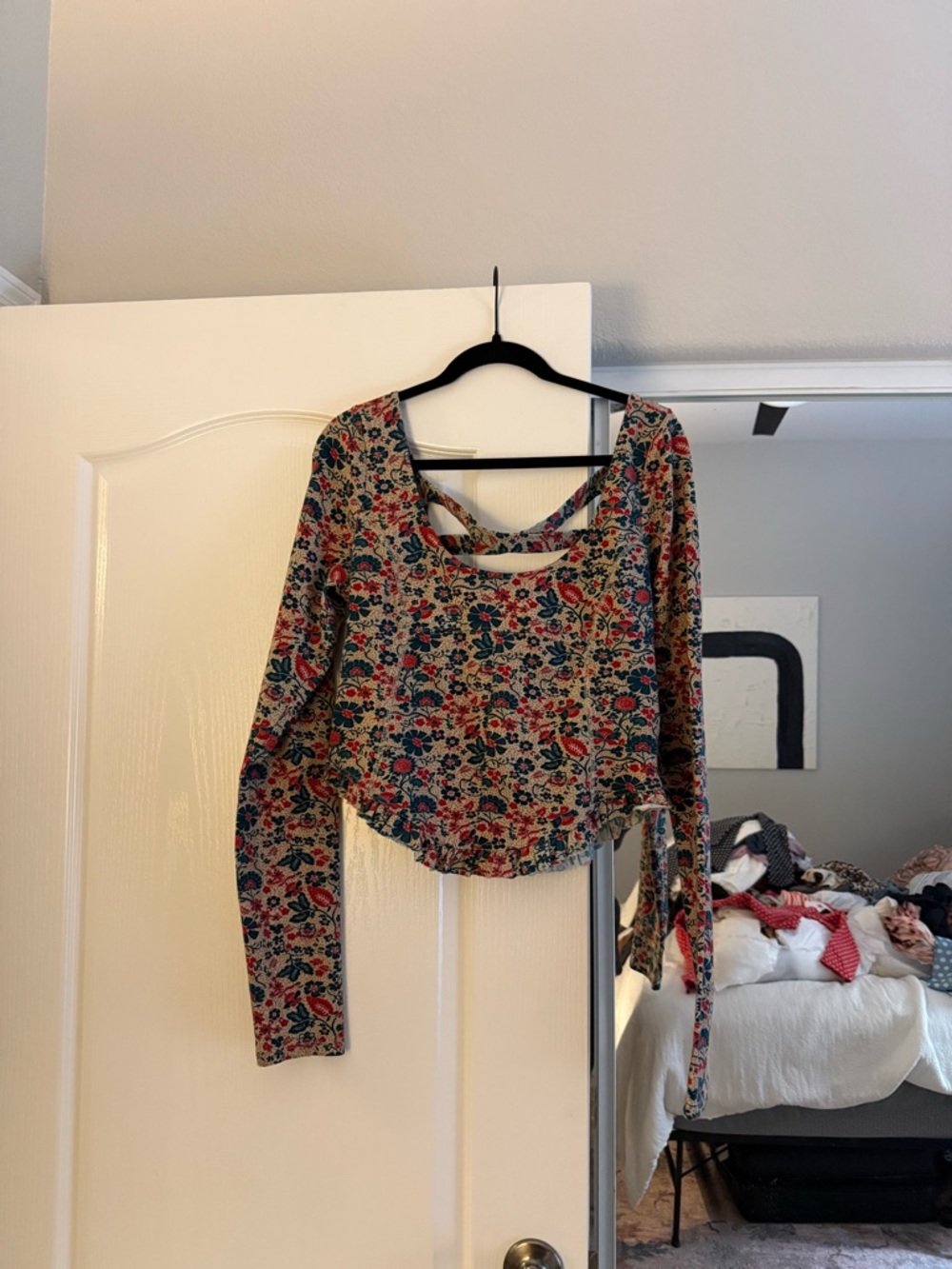 Free People Floral Top